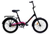 Велосипед складной Aist Smart 20 1.1 черно-красный